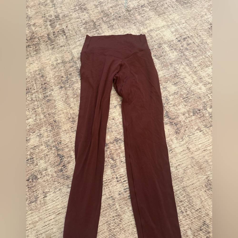 Aerie Offline maroon Leggings